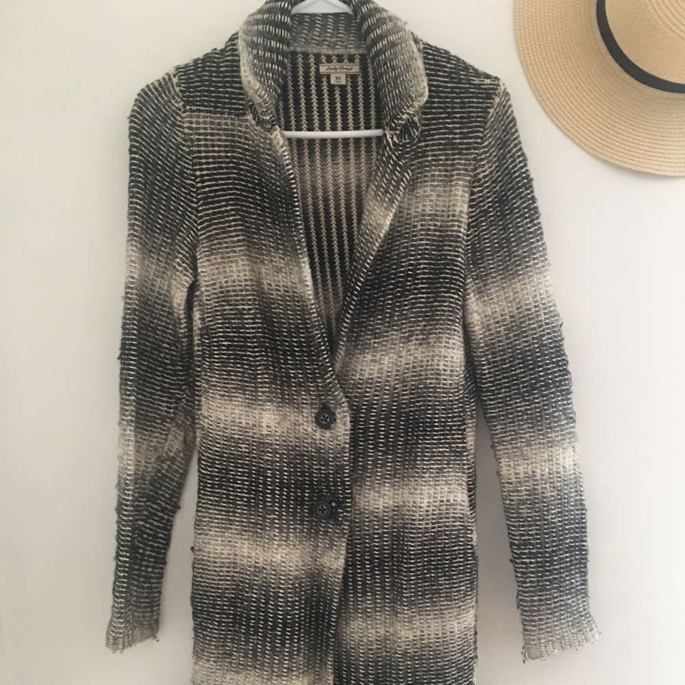 Lucky Brand Ombré Car Coat